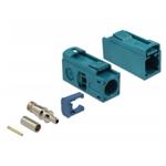 Delock FAKRA Z samice 25 mm (dlouhá) pro krimpování 89695