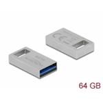 Delock Flash disk USB 3.2 Gen 1, 64 GB - kovový kryt 54071