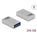 Delock Flash disk USB 5 Gbps, 256 GB - kovový kryt 54006