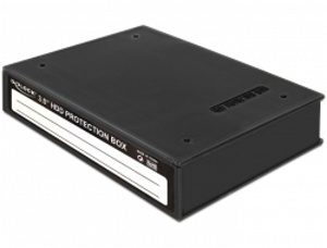 DeLOCK HDD Protection Box - Ochranný obal na pevný disk - kapacita: 1 pevný disk (3,5 palcový) - če