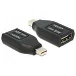 DeLOCK - HDMI adaptér - Mini DisplayPort (M) do HDMI (F) - černá 65552