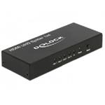 DeLock HDMI UHD Splitter 1 x HDMI in > 4 x HDMI out 4K - Rozdělovač video / audio - 4 x HDMI - desk 18684