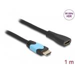 Delock High Speed HDMI prodlužovací kabel 48 Gbps 8K 60 Hz 1 m 81997