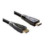 DeLOCK High Speed HDMI with Ethernet - HDMI s kabelem Ethernet - HDMI (M) do HDMI (M) - 5 m - antra 82739