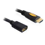 DeLOCK High Speed HDMI with Ethernet - HDMI s prodlužovacím kabelem Ethernet - HDMI (M) do HDMI (F) 83080