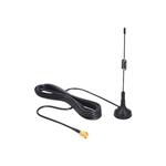 DeLOCK ISM 433 MHz Antenna - Anténa - 12.4 cm - 3 dBi - všesměrová - černá 88877