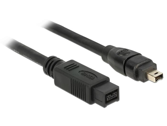 DeLOCK - Kabel IEE1394 - FireWire 800 (M) do FireWire 4 piny (M) - 2 m 82589