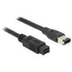 DeLOCK - Kabel IEE1394 - FireWire 800 (M) do FireWire 6 pinů (M) - 3 m 82597