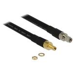 Delock Kabel k Anténě RP-SMA Plug > RP-SMA Jack CFD400 LLC400 1 m Nízká ztrátovost 13013_DEL