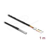 Delock Kabel teplotního senzoru s 3 pinové zásuvce pinové hlavy konektoru DS18B20, 1 m 91386