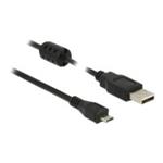 DeLOCK - Kabel USB - USB (M) do Micro USB typ B (M) - USB 2.0 - 1.5 m - černá 84902