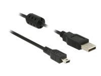 DeLOCK - Kabel USB - USB (M) do mini-USB typ B (M) - USB 2.0 - 1.5 m - černá 84913