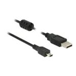 DeLOCK - Kabel USB - USB (M) do mini-USB typ B (M) - USB 2.0 - 1.5 m - černá 84913