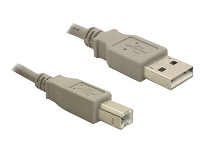 DeLOCK - Kabel USB - USB (M) do USB typ B (M) - USB 2.0 - 3 m 82216