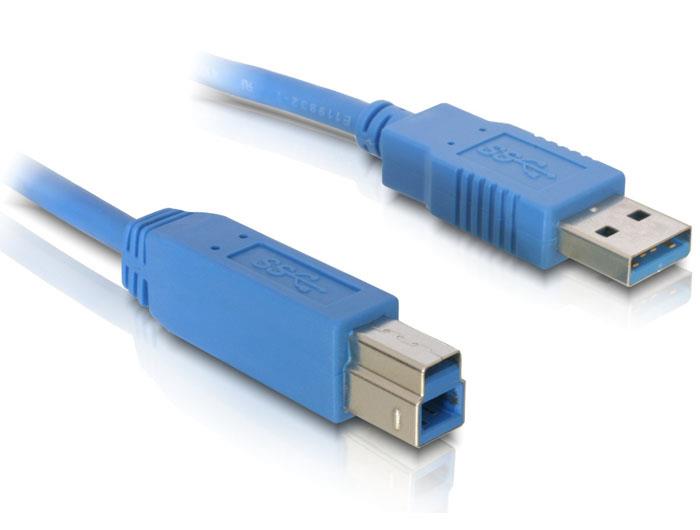 DeLOCK - Kabel USB - USB typ A (M) do USB Type B (M) - USB 3.0 - 1 m - pro DeLock PCI Express Card 82580