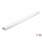 Delock Kabelovod s krytem, 26 x 13 mm - délka 1 m bílý 20721