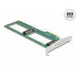 Delock Karta PCI Express 4.0 x8 na 2 x interní U.2 NVMe SFF-8639 - rozvětvení 90091