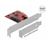 Delock Karta PCI Express SATA se 2 porty s RAID 1 - zrcadlí stávající data 90406