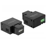 Delock Keystone Modul mit USB Typ-A Ladebuchse 1 A schwarz 86505