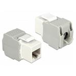 Delock Keystone Modul RJ45 samice > LSA Cat.6,UTP,bílý 86341