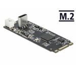 Delock Konvertor M.2 Key B+M samec na USB Type-C™ samice 63174