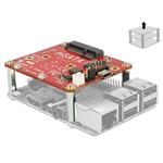Delock konvertor Raspberry Pi USB Micro-B samice / USB pin header > mSATA 6 Gb/s 62648