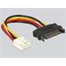 Delock Konvertor SATA pin 8 napájecí samice > slot M.2 Key B 63917