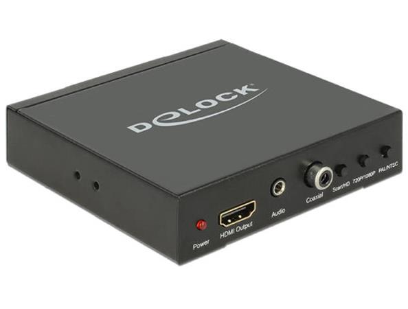 Delock Konvertor SCART / HDMI > HDMI s nastavením 62783