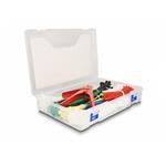 Delock Krabice se sadou kabelových úvazků s nástrojem na instalaci kabelových úvazků, 600 kusů, různé barvy 18640