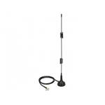 Delock LTE Antenna TS-9 Plug 2 - 3 dBi omnidirectional magnetical base fixed black 12480