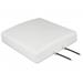 Delock LTE MIMO Antenna 2 x SMA Plug 8 dBi directional with connection cable RG-58 5 m white outdoor 89890