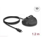 Delock Magnetická základna ze zásuvky USB Typ-A na zástrčku USB Type-C™, s dokovacím kabelem 10 Gbps, délky 1,2 m 64365