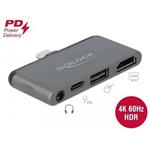 DELOCK, Mini Docking Station for iPad Pro with 4 87751