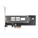 Delock Mobilní přihrádka s kartou PCI Express na 1 x SSD M.2 NMVe – Low Profile 47028