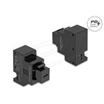 Delock Modul Keystone s nabíjecím portem USB Type-C™, PD 20 W, černá 41480
