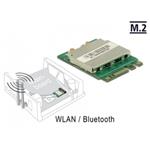 Delock Modul M.2 Key A+E samec > WLAN 11ac/a/b/g/n + Bluetooth 4.0 95254