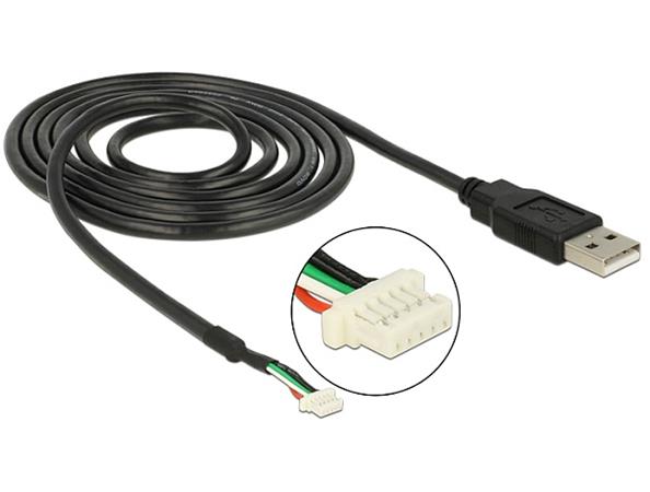 Delock Module Cable USB 2.0 A male > 5 pin camera plug V5 1.5 m 95985