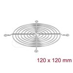 Delock Mřížka ventilátoru, 120 x 120 mm, stříbrná