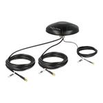 DELOCK, Multiband LTE UMTS GSM GPS Antenna 3 x S 12455