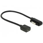 Delock Nabíjecí kabel USB Micro-B samice > Sony magnetový konektor 15 cm 83559