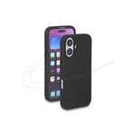 Delock Ochranné pouzdro na iPhone 16 vyrobené z na dotek hebkého silikonu, černé 81272