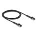 Delock - Patch kabel - RJ-45 (M) angled up to 60° do RJ-45 (M) angled up to 60° - 2 m - 3.8 mm - U/ 80941