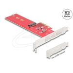 Delock PCI Express 5.0 x4 karta na 1 x interní NVMe M.2 Key M - Low Profile 90889