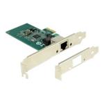 DeLock PCI Express Card > 1 x Gigabit LAN - Síťový adaptér - PCIe 2.1 nízký profil - Gigabit Ethern 89942