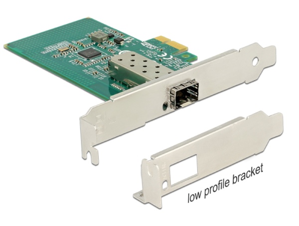 Delock PCI Express Card > 1 x SFP Slot Gigabit LAN 89481