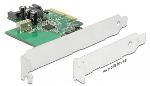 Delock PCI Express Karta > 1 x interní USB 3.1 Gen 2 key B 20 pin samice 89801