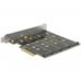 Delock PCI Express Karta > 4 x interní M.2 Key B s RAID 89888