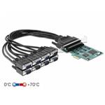 Delock PCI Express Karta na 8 x Sériový RS-232 90411