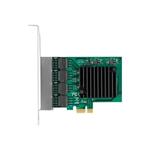 DELOCK, PCI Express x1 Card 4 x RJ45 Gigabit LAN 89025