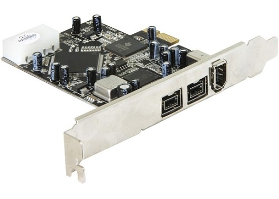 DeLock PCI Express x1 FW A+B 2+1 Port 89153